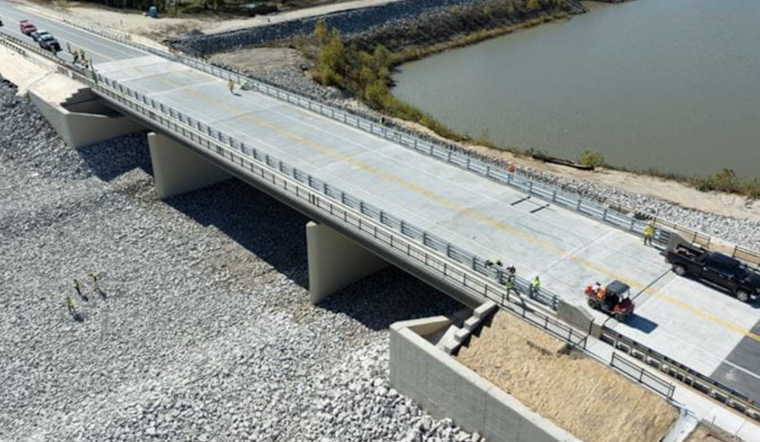 Edenville Celebrates the Opening of New M-30 Causeway Bridge Over Tobacco River After 2020 Flood Damage