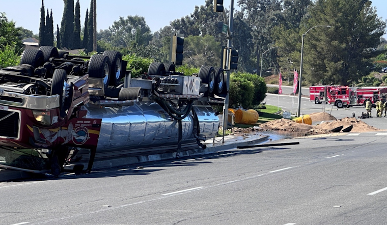 El Cajon Community Evacuated as Overturned Tanker Spills Gasoline, Power Shutoff Prevents Potential Catastrophe