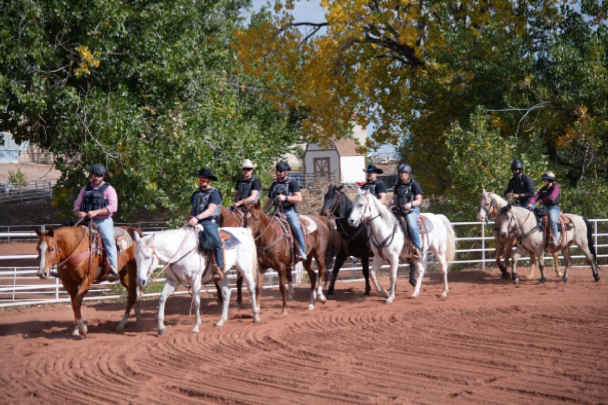 El Paso Sheriff's Office Leads Advanced Mounted Patrol Training at