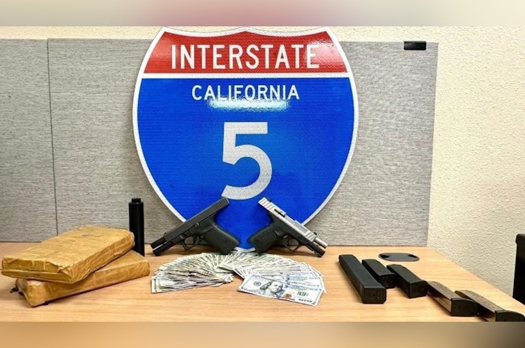 Elk Grove I-5 Traffic Stop Discovers Firearms and Suspected Narcotics with a Portland Man Charged