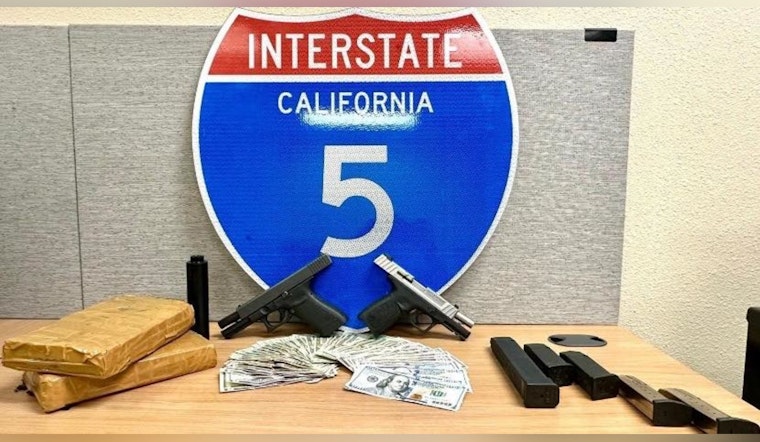 Elk Grove I-5 Traffic Stop Discovers Firearms and Suspected Narcotics with a Portland Man Charged