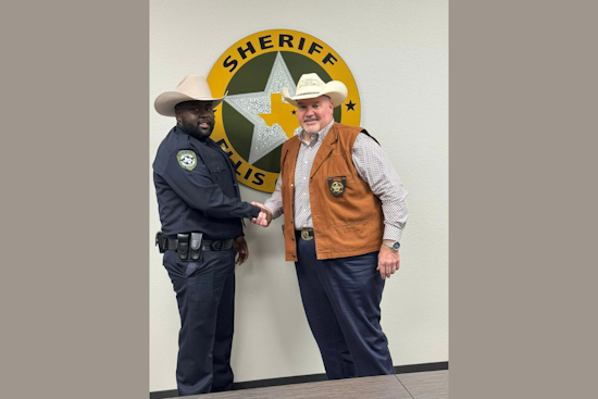 Ellis County Welcomes New Deputy Sheriff Kelton Thomas to Patrol Division