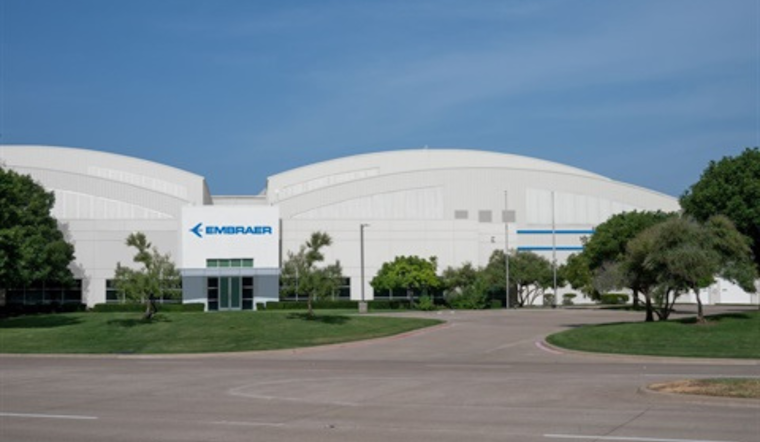 Embraer to Invest $70M in Fort Worth, Creating 250 Jobs with New Aerospace Facility at Alliance Airport