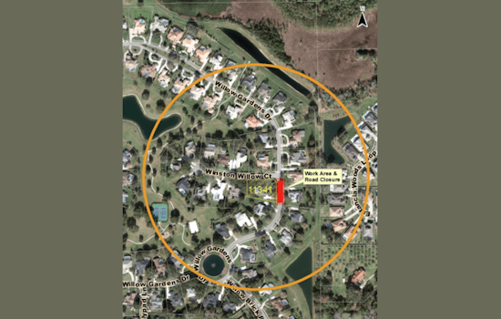 Emergency Road Closure at Willow Garden Drive, Windermere Due to Urgent Repairs, Expect Travel Disruptions