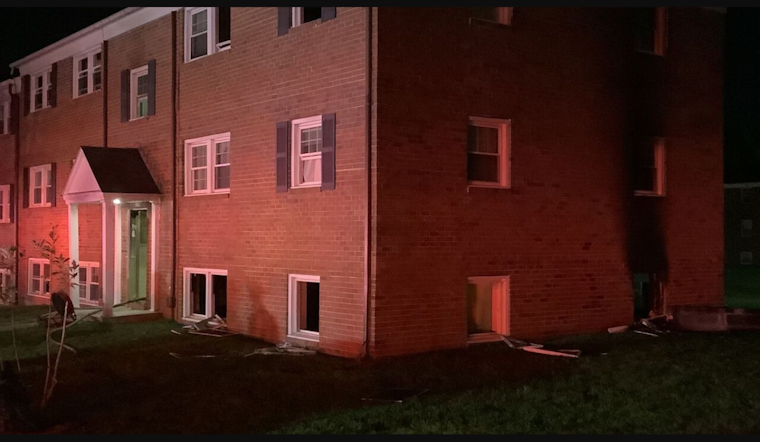 Essex Apartment Blaze Leaves 18 Displaced, Firefighter Injured, Kings Mill Residents Leap to Safety