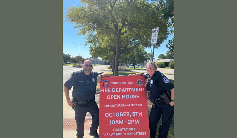Euless Community to Witness Unprecedented Unity at Fire Department's Open House Featuring Local Police