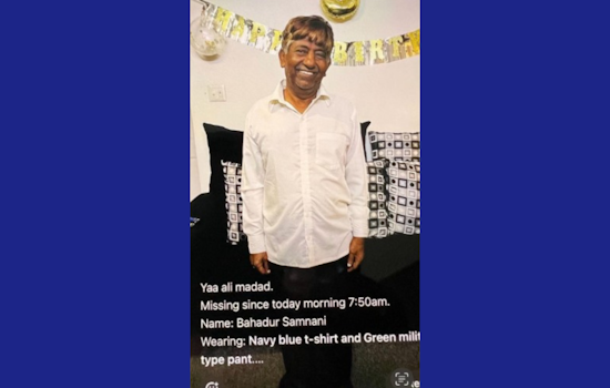 Euless Police Seek Community Assistance in Search for Missing Person Bahadur Samnani Last Seen on Fuller Wiser Rd