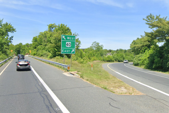 Expect Lane Closures on US 40 in Maryland for Barrier Upgrades Until Spring 2025