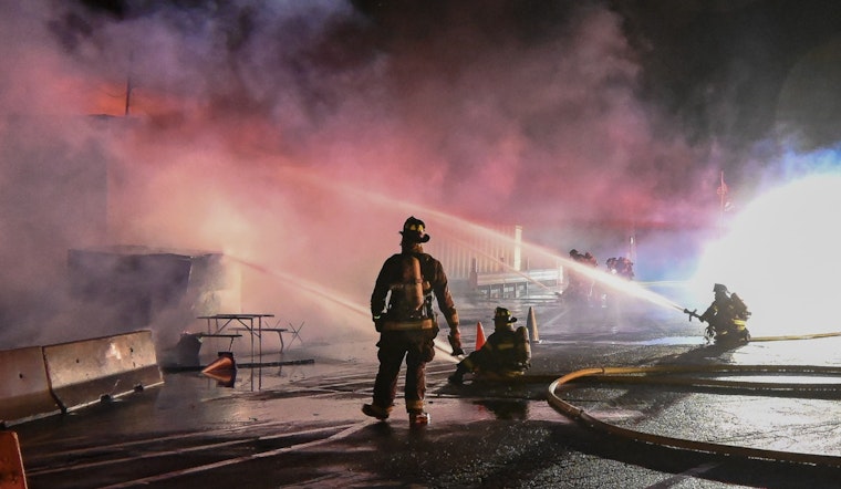Explosion Sparks Major Fire at Cohasset Recycling Facility, Causes Extensive Damage