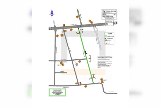 Extended Road Closure on Livingstone Place Until Nov 30 Due to DeKalb County Water Main Project
