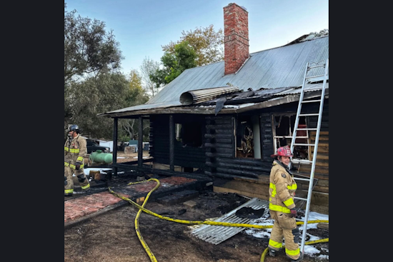 Fallbrook Home Engulfed in Flames, Quick Response from North County Fire Saves Lives, No Injuries Reported