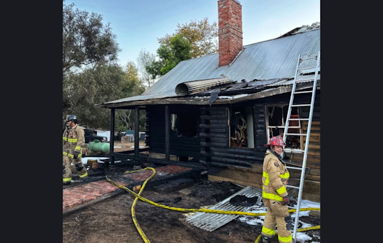 Fallbrook Home Engulfed in Flames, Quick Response from North County Fire Saves Lives, No Injuries Reported