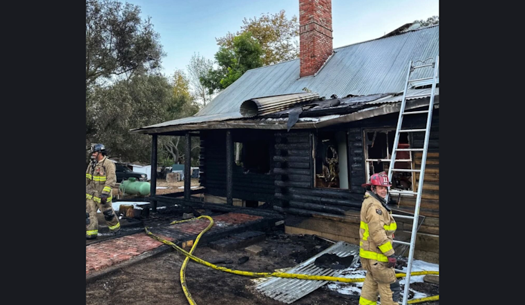 Fallbrook Home Engulfed in Flames, Quick Response from North County Fire Saves Lives, No Injuries Reported