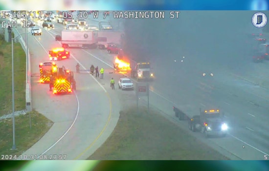 Fatal Crash on I-465 Northbound Near West Side of Indianapolis Results in Extended Traffic Delays