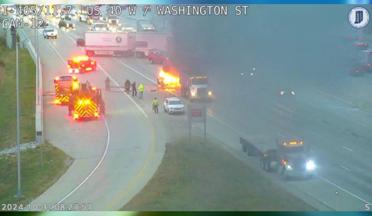 Fatal Crash on I-465 Northbound Near West Side of Indianapolis Results in Extended Traffic Delays