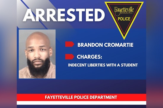 Fayetteville Substitute Teacher Charged with Indecent Liberties Involving a Student