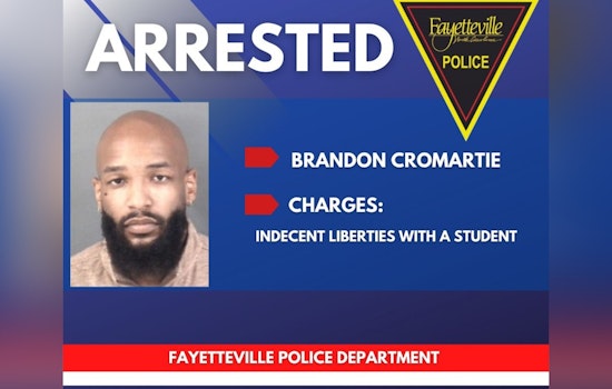 Fayetteville Substitute Teacher Charged with Indecent Liberties Involving a Student