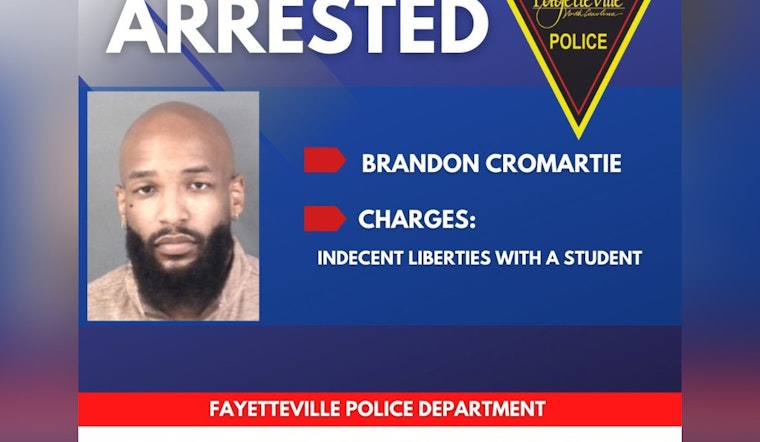 Fayetteville Substitute Teacher Charged with Indecent Liberties Involving a Student