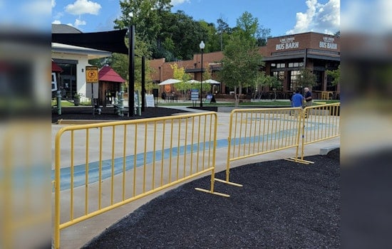 Fayetteville's City Center Park Closes Spray Pad for Seasonal Maintenance