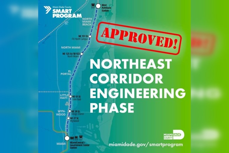 Federal Funding Fuels Miami-Dade's Northeast Corridor Rapid Transit Project with $389.5 Million Boost
