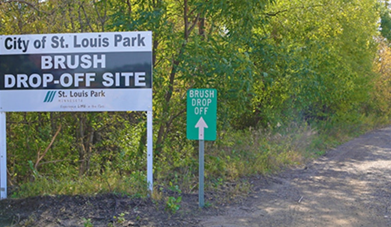 Final Days to Utilize St. Louis Park Free Brush Drop-off Site Before Seasonal Closure