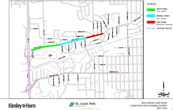 Final Stages of Cedar Lake Road Project Bring Detours and Collaboration in St. Louis Park