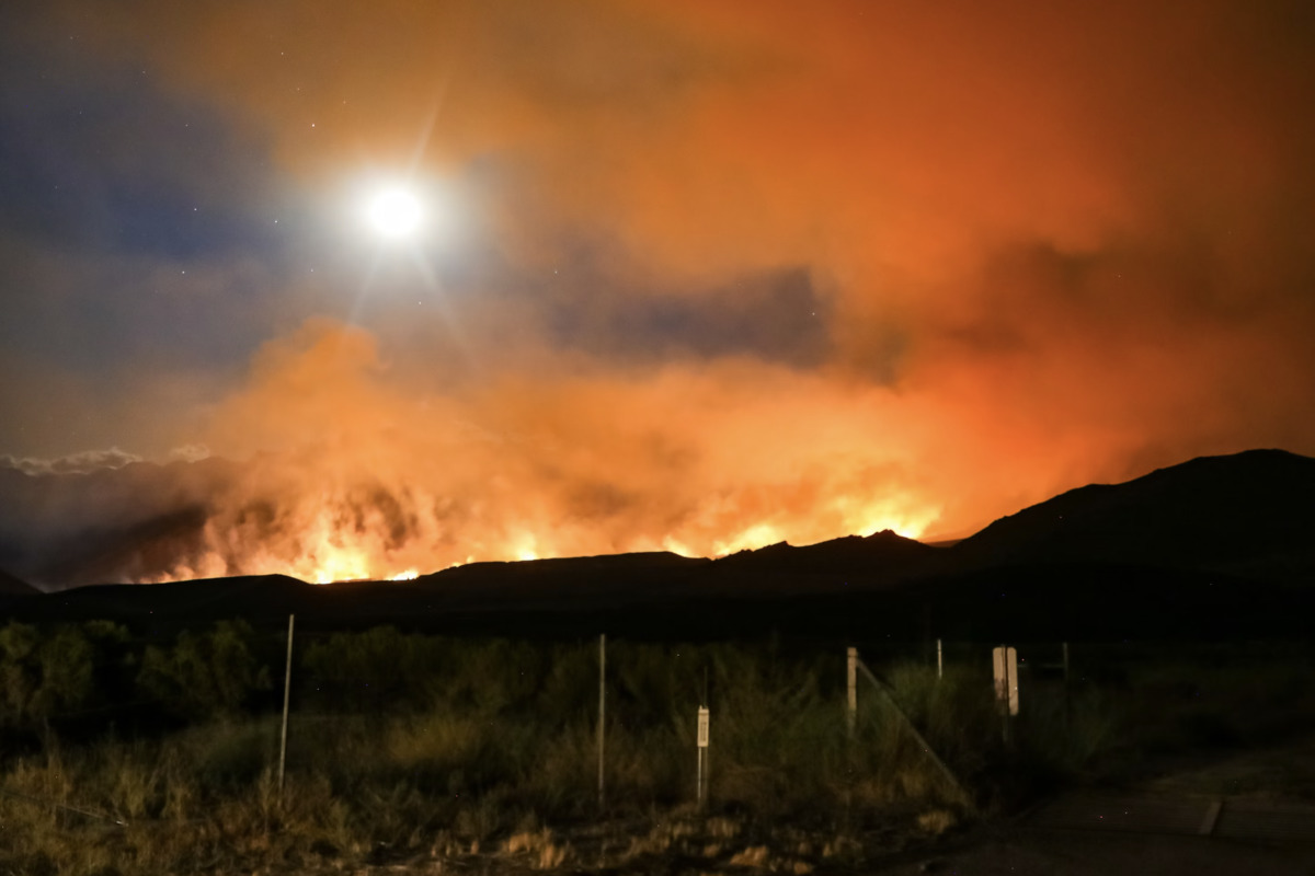 Fire Spread Risk Warning Issued by National Weather Service Amid Dry