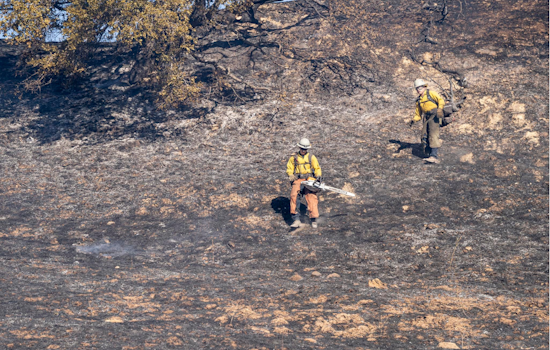 Firefighters Contain Concord's Montecito Fire to Five Acres with Aid from Technological Monitoring Systems