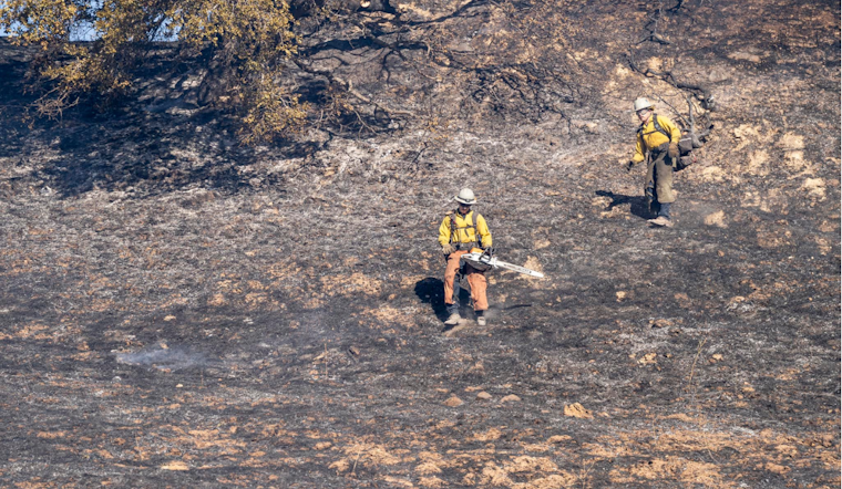 Firefighters Contain Concord's Montecito Fire to Five Acres with Aid from Technological Monitoring Systems