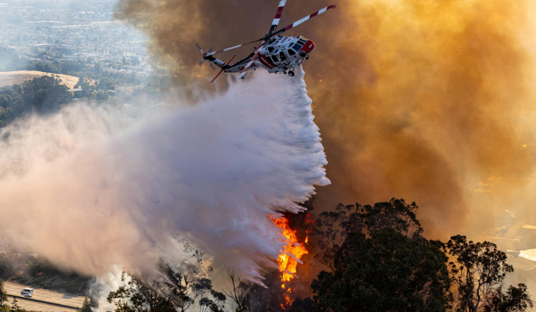 Firefighters Gain Upper Hand on Oakland Wildfire Near I-580, Evacuation Orders Gradually Lifted