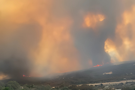 Firefighters Make Progress on #Posta3Fire in San Diego County, 25% Contained as Evacuations Remain in Effect