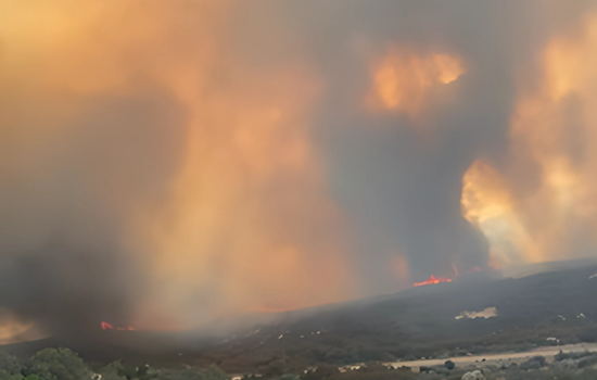 Firefighters Make Progress on #Posta3Fire in San Diego County, 25% Contained as Evacuations Remain in Effect