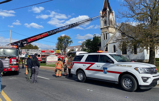 Firefighters Quell Blaze at Pikesville Church, No Injuries Reported
