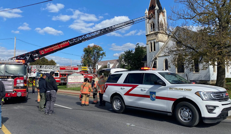 Firefighters Quell Blaze at Pikesville Church, No Injuries Reported
