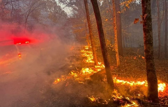 Firefighters Subdue Blaze at North Fork State Wildlife Refuge Near Bloomington