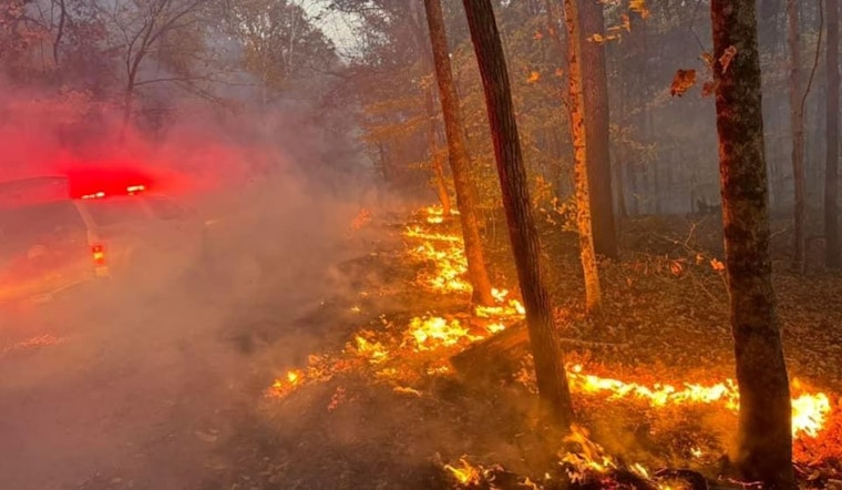 Firefighters Subdue Blaze at North Fork State Wildlife Refuge Near Bloomington