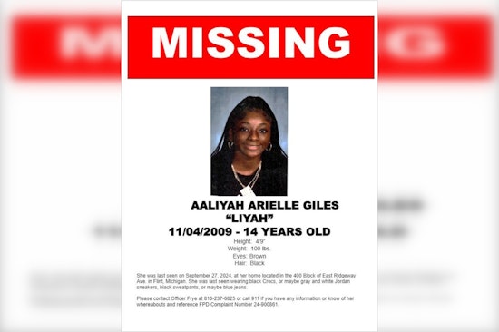 Flint Community Mobilizes in Search for Missing 14-Year-Old Aaliyah Giles, Police Seek Public's Help