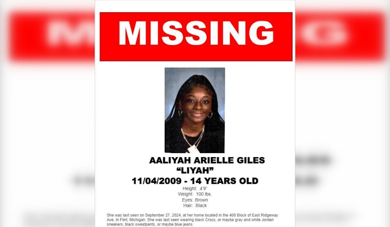 Flint Community Mobilizes in Search for Missing 14-Year-Old Aaliyah Giles, Police Seek Public's Help