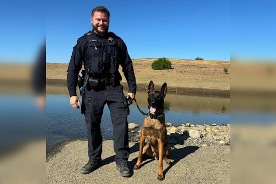 Folsom Welcomes New K-9 'Vinny' to Police Force, Enhancing Local Law Enforcement Team