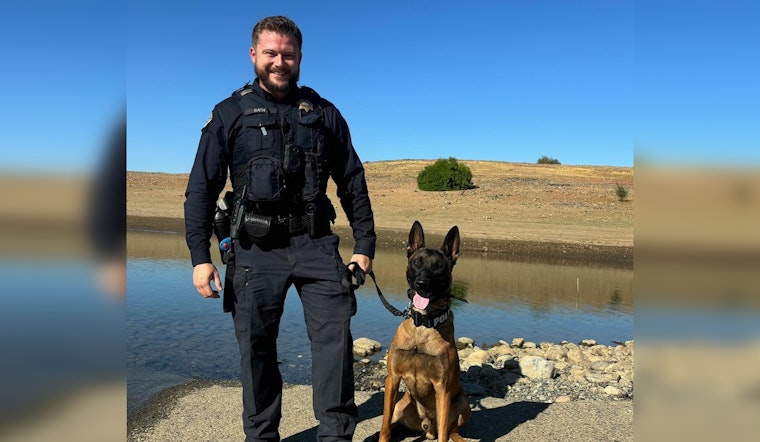 Folsom Welcomes New K-9 'Vinny' to Police Force, Enhancing Local Law Enforcement Team