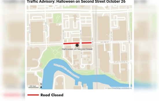 Fort Lauderdale Announces Street Closures for Halloween on Second Street Festivities