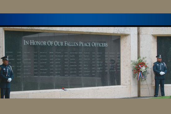 Fort Worth Police Honor Sgt. Billy Randolph with Memorial Wall Inscription