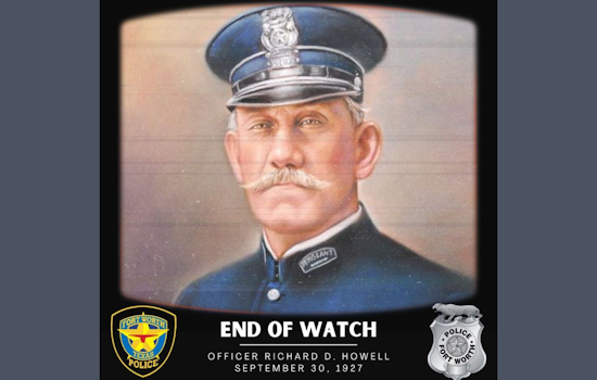Fort Worth Remembers City Marshal Dick Howell on Anniversary of Fallen Hero's Passing