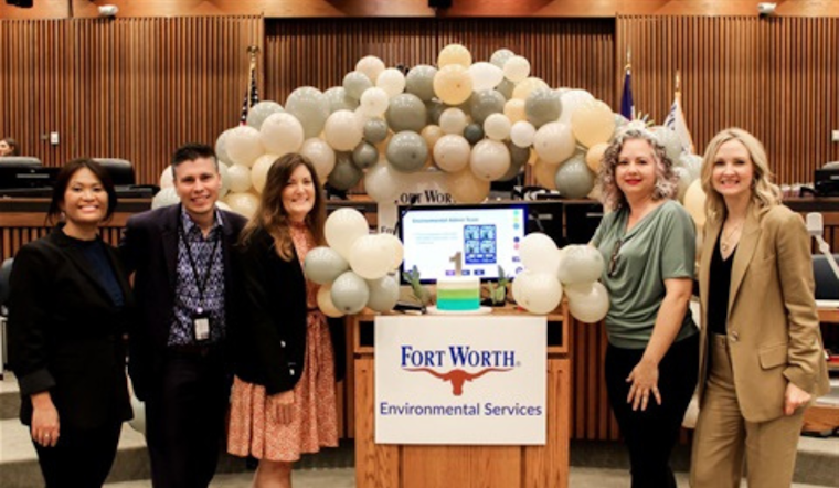 Fort Worth's Environmental Services Department Celebrates One Year of Green Achievements