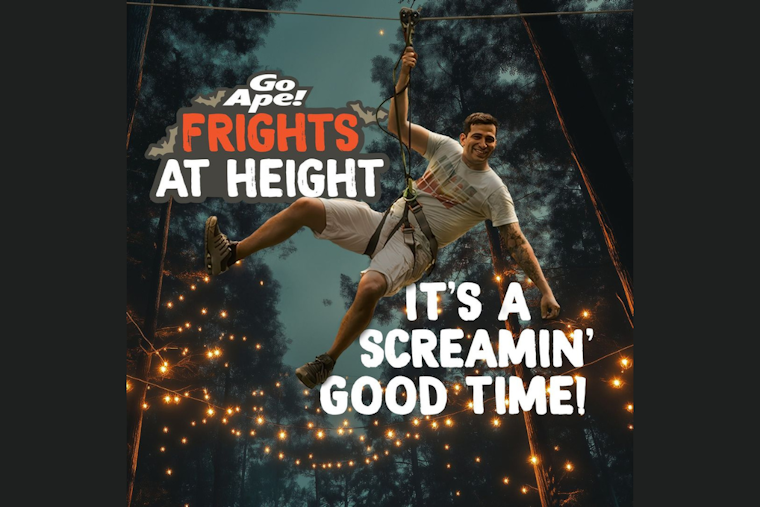  "Frights at Height" Offers Thrilling Nighttime Ropes Course Adventure with Festive Fall Discount 