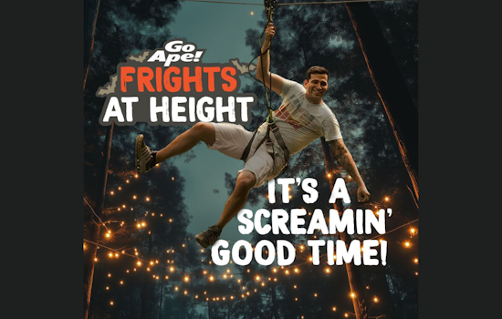 "Frights at Height" Offers Thrilling Nighttime Ropes Course Adventure with Festive Fall Discount