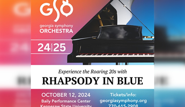 Georgia Symphony Orchestra Embarks on a 1920s Musical Journey with Gershwin Tribute in Marietta