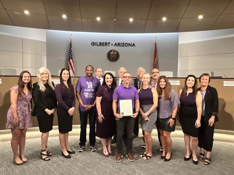 Gilbert Rallies Community Support in Fight Against Domestic Violence During Awareness Month