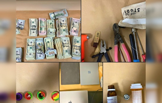 Glendale Police Arrest Duo for Drug Use, Seize $120K and Incriminating Evidence of Criminal Activity