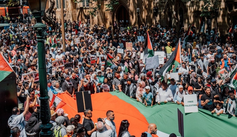 Global Demonstrations Emerge in LA, London, and Rome Ahead of October 7 Anniversary Calling for Reevaluation of Gaza Conflict